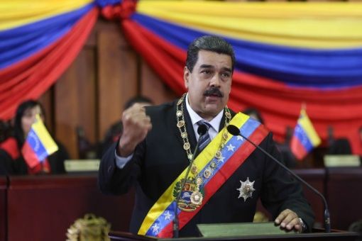 Presidente Nicolás Maduro durante la sesión solemne de apertura del año judicial 2018. Foto: teleSUR.